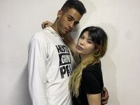 live couple sex cam JoselynAndFredy